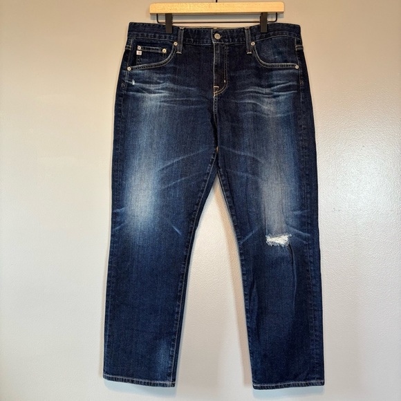 Adriano Goldschmied sz 32R The Ex Boyfriend Slouchy Slim AG - ED Denim Blue - Picture 1 of 6